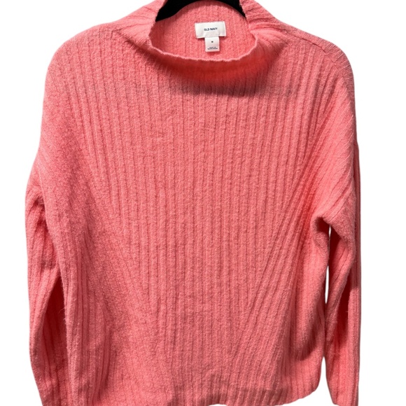 Old Navy Pink mock-neck sweater - Picture 1 of 2